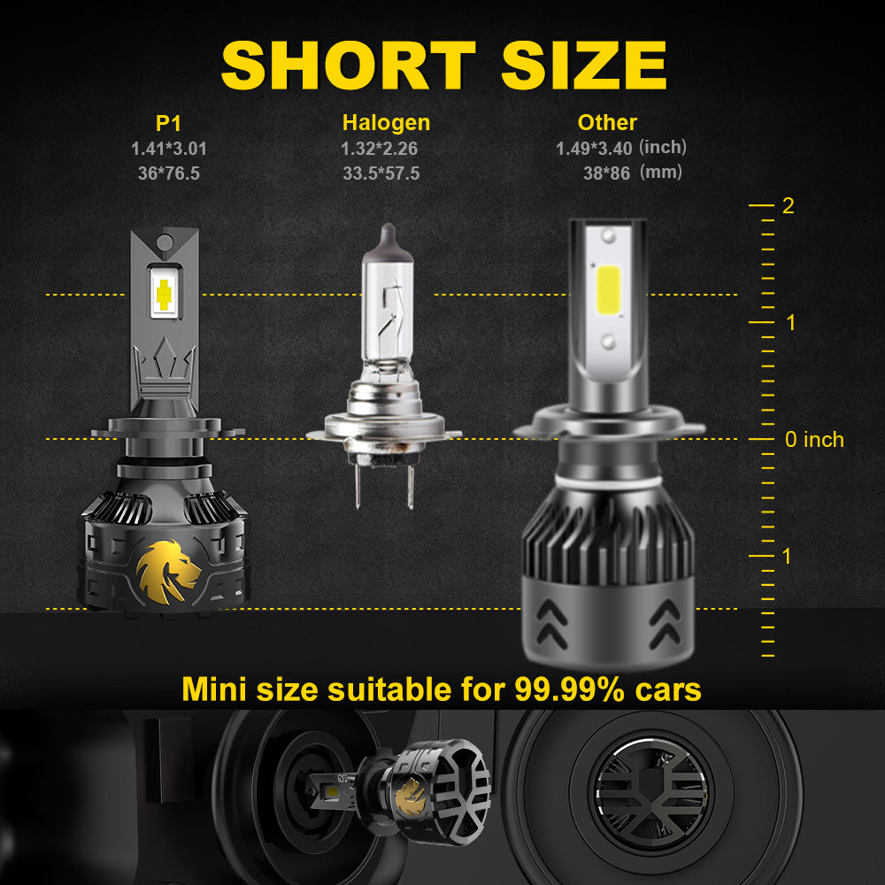 NAOEVO P1 140W Large LED / 2 Bulb