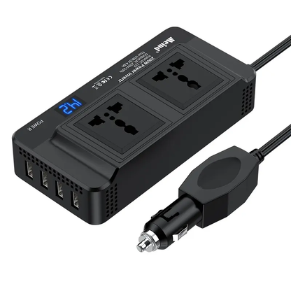 inverter 12v to 220v with 4 USB ports